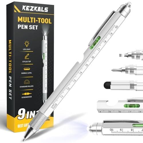 KEZKALS 9-in-1 Multitool Pen: Your Pocket-Sized Swiss Army Knife