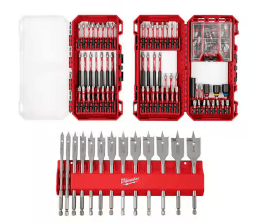 Milwaukee Shockwave 113pc Impact-Duty Alloy Steel Drill and Screw Driver Bit Set