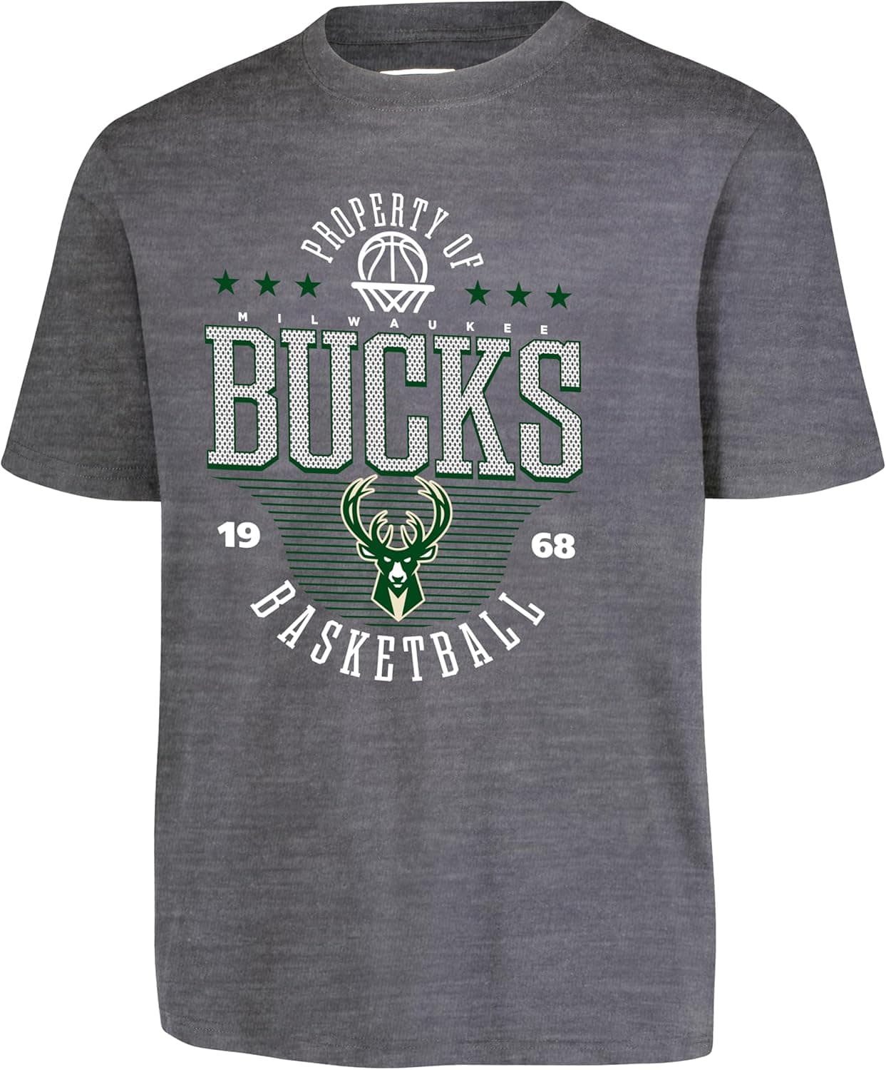 Soft & Stylish Milwaukee Bucks T-Shirt for Boys