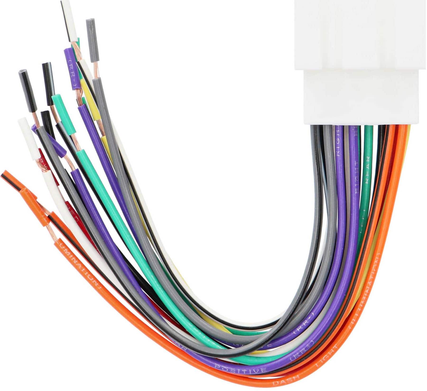 Metra - Wiring Harness for Select 1998-2011 Ford, Lincoln, Mercury and Mazda Vehicles - Multi