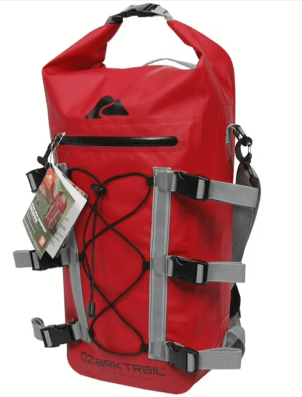 Ozark Trail Spring River 20L Waterproof Roll Top Kayak Backpack Walmart