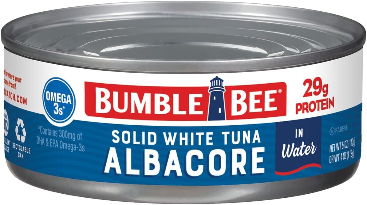 Bumble Bee Solid White Albacore Tuna - High Protein, Omega-3s
