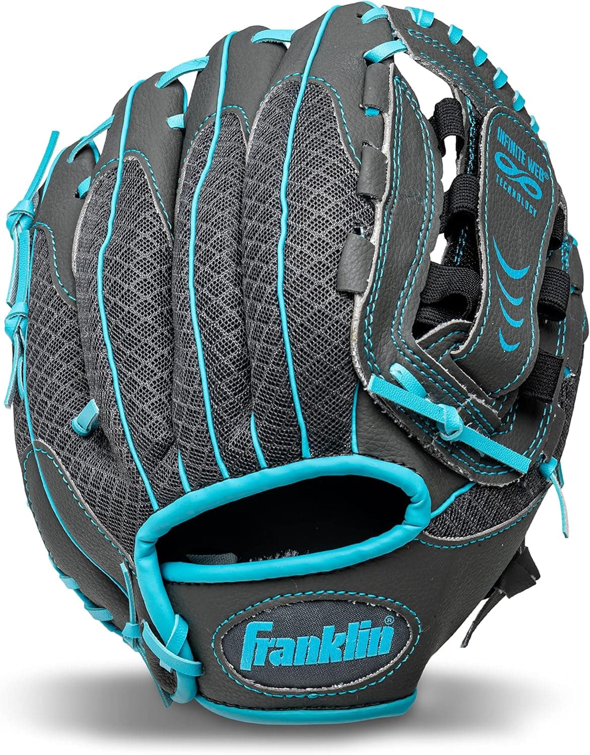 Franklin Sports Teeball Fielding Glove - Graphite/Blue