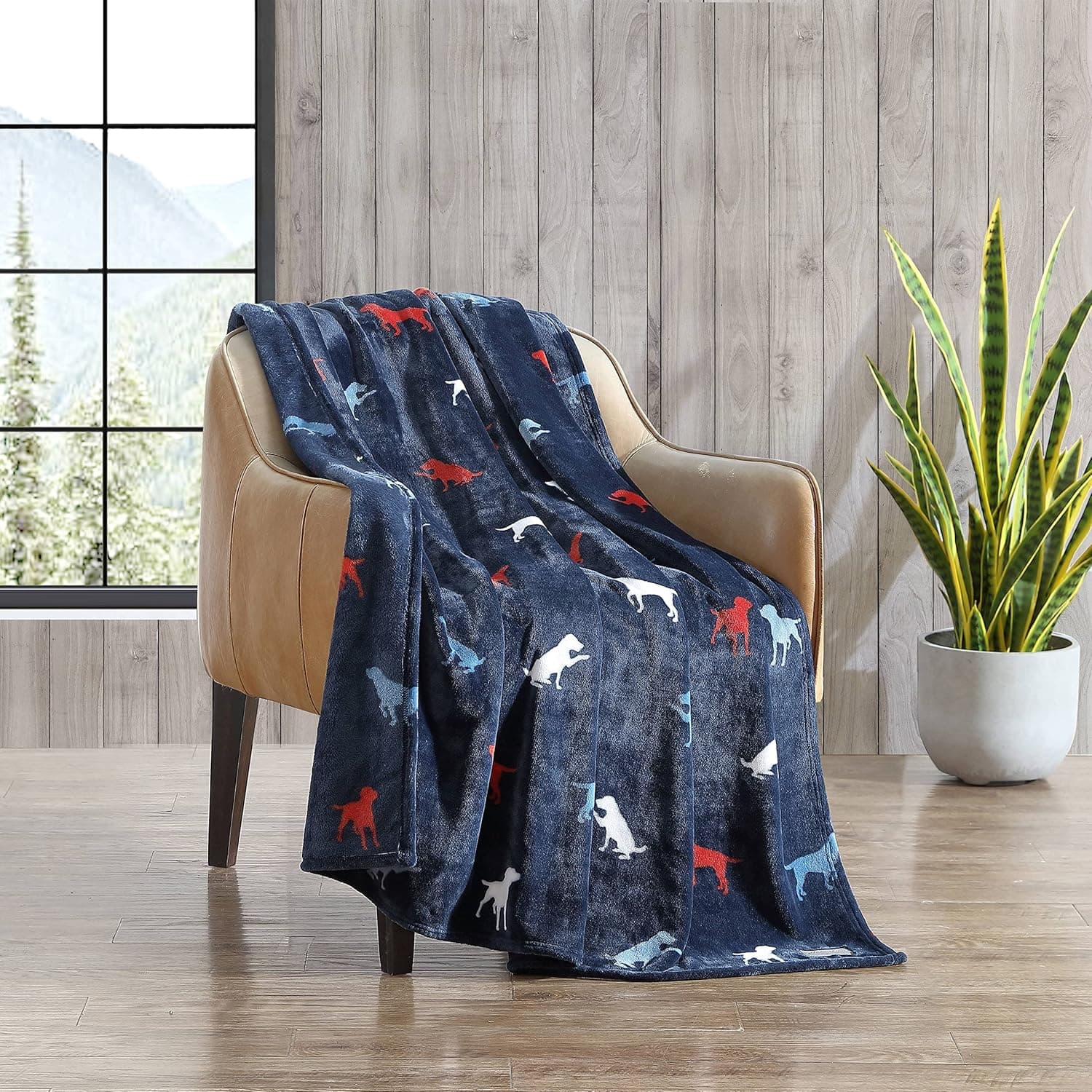 Cozy Up with Eddie Bauer's Ultra-Soft Plush Throw Blanket