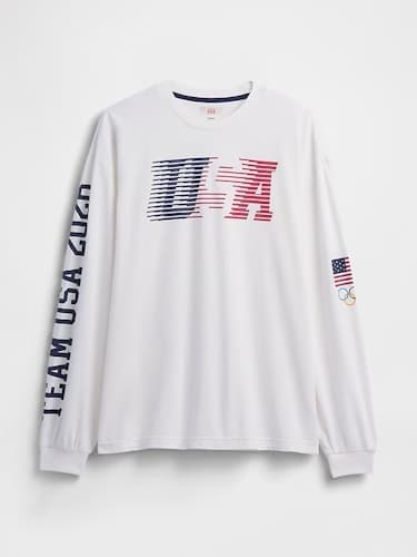 Grab the Gap USA Oversized Graphic Tee at 83% Off