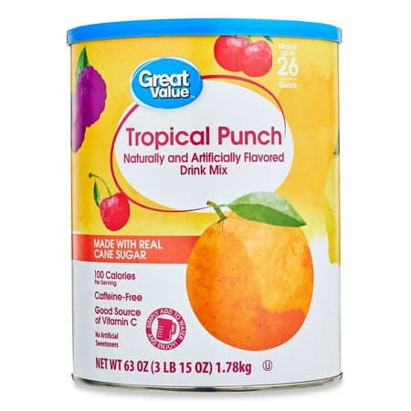 Great Value Tropical Punch 26 QT