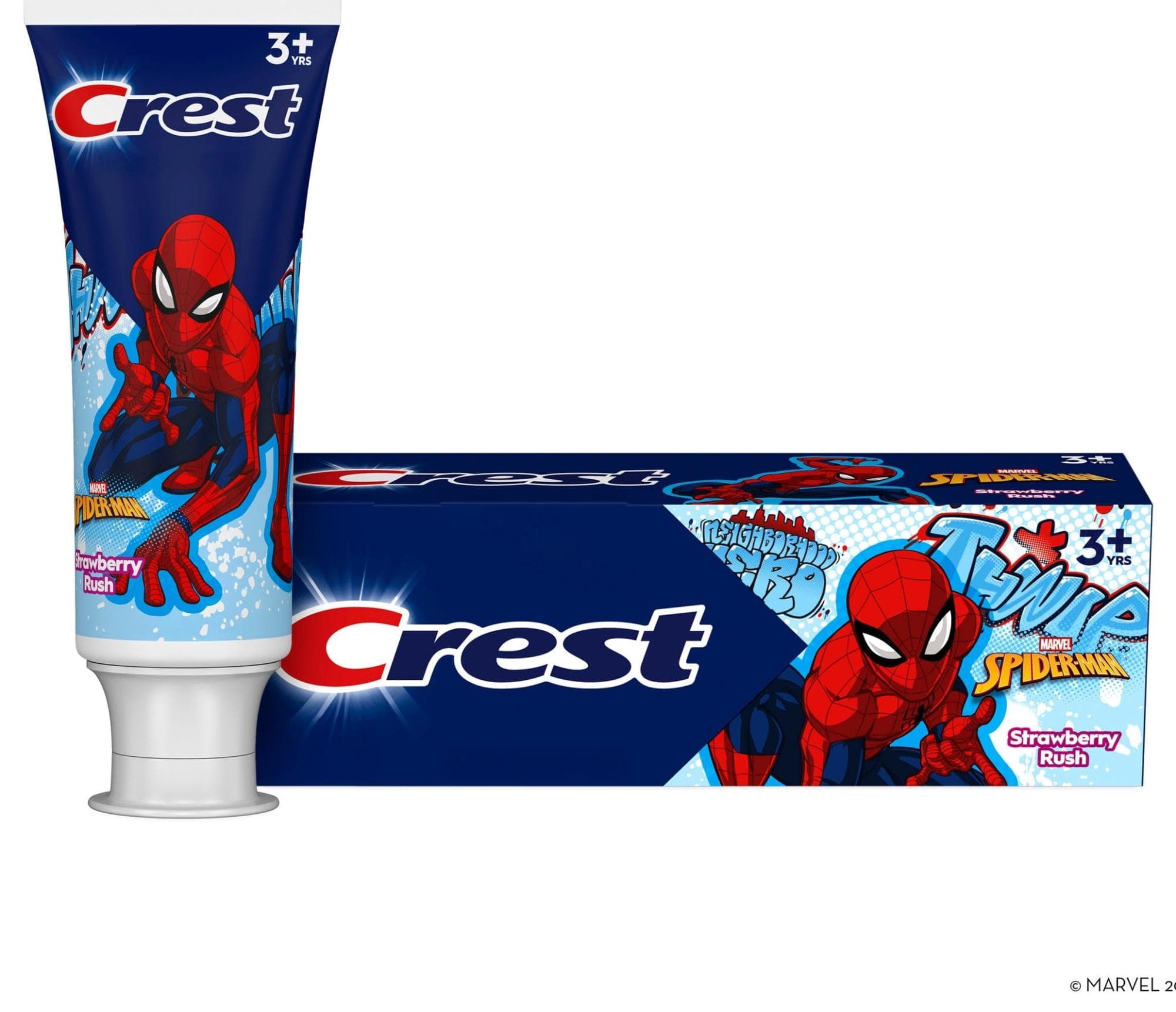 Crest Marvel's Spiderman Strawberry Kid's Toothpaste (4.2oz) + $3 Walmart Cash Walmart