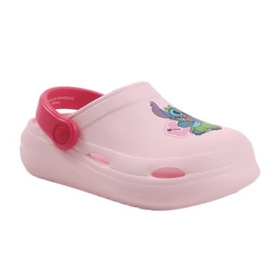 Toddler Girls' Disney Stitch Clogs - Pink 11T-12T