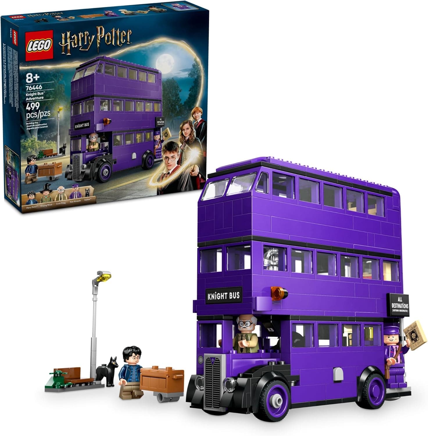 Iconic LEGO Harry Potter Knight Bus Adventure Set