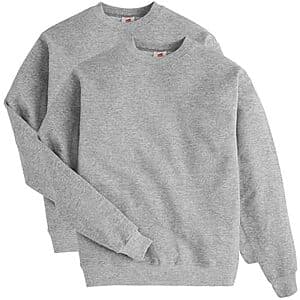 Hanes Men's Fleece Pullover Sweatshirts from $9.20