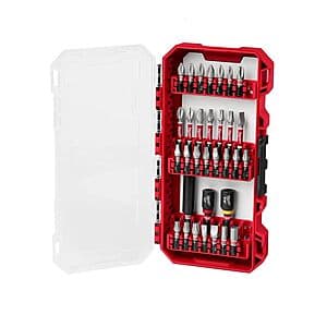 32-Pc Milwaukee Shockwave Heavy Duty Impact Driver Bit Set $16 + Free Pickup