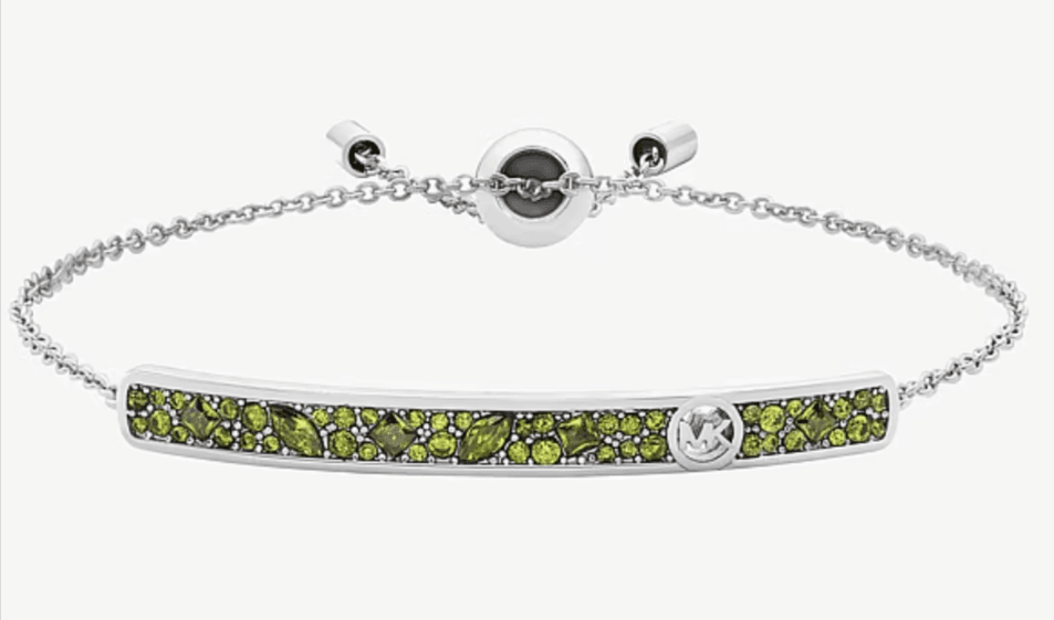 Michael Kors Pavé Bar Slider Bracelet