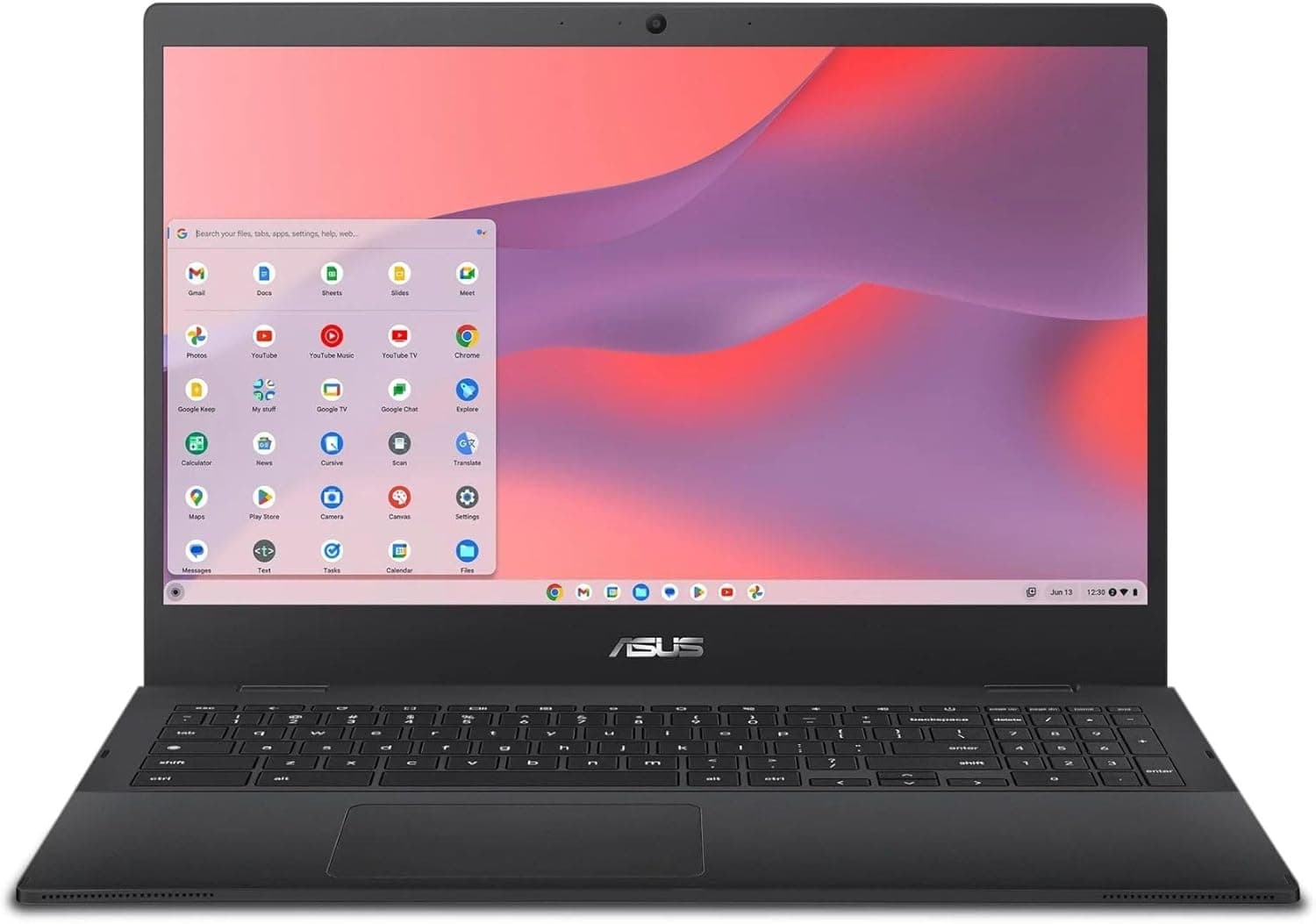 Powerful ASUS Chromebook with 15.6" Display and 128GB Storage