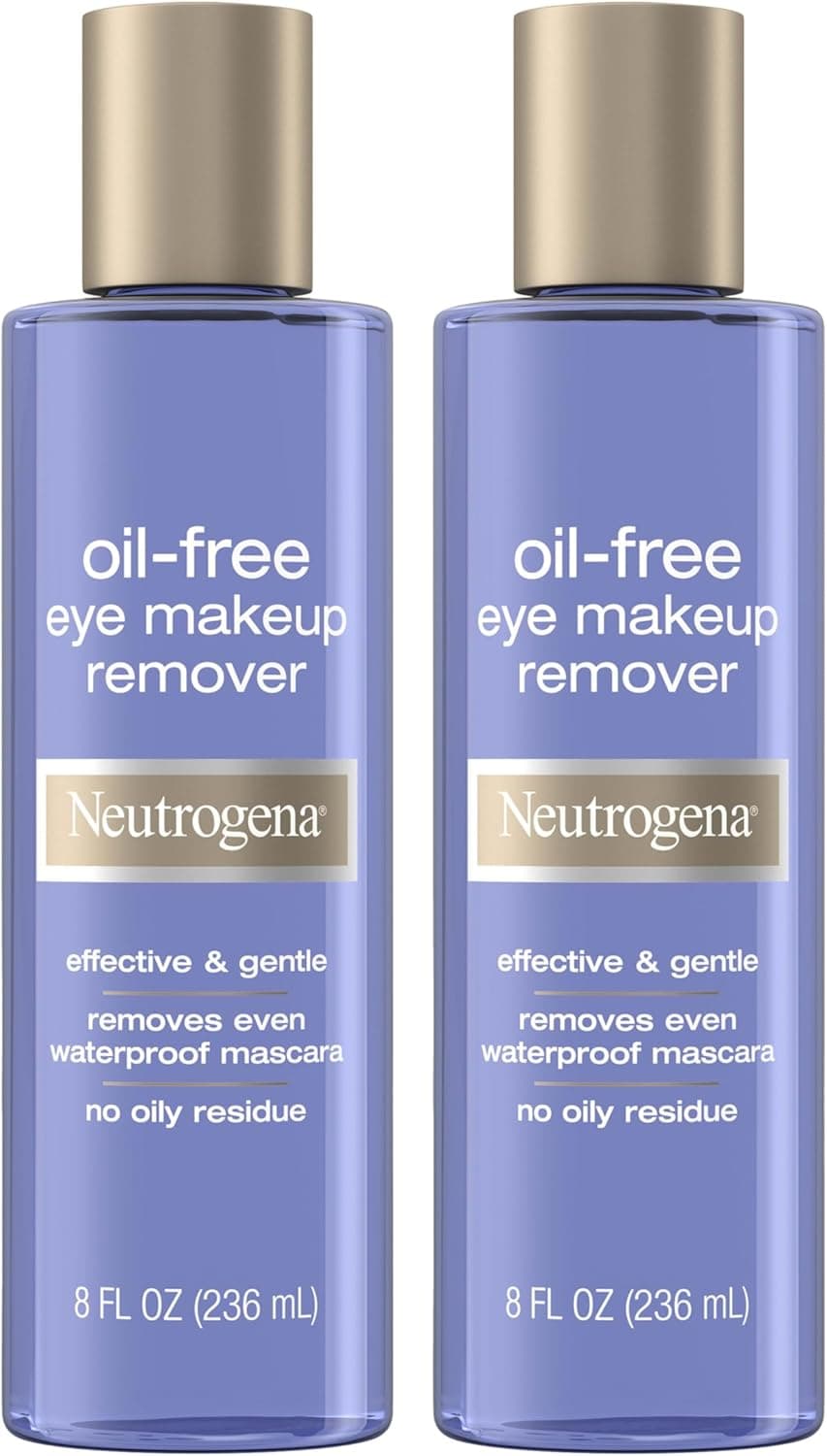 Neutrogena Oil-Free Eye Makeup Remover - 2 Pack