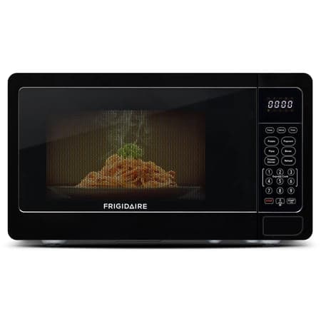 Frigidaire 0.7 Cu. ft. Countertop Microwave Oven, 700 Watt Microwave with 10 Power Levels, Black