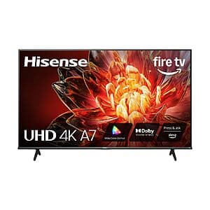 Hisense 55" 4K Smart Fire TV - $270 with Free Shipping at Target