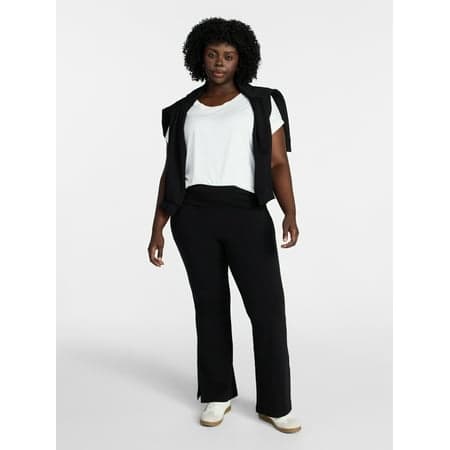 Terra & Sky Women's Plus Flare Leggings, Sizes 0X-5X