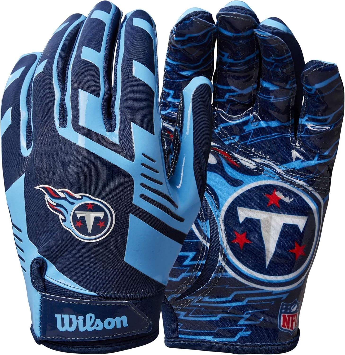 Get a Grip: Wilson NFL Titans Football Gloves on Sale