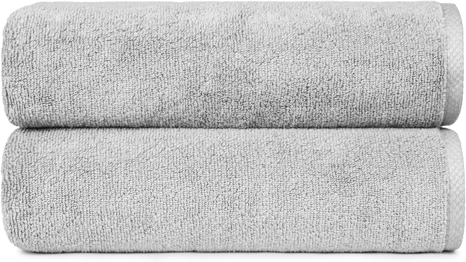 Plush Cotton Bath Towels by Amazon Basics - 54" x 30"