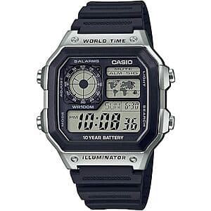 Casio Digital Watch with Multifunction for $21.55