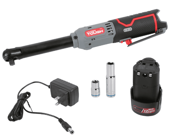 Hyper Tough 3/8" Cordless Extended Reach Ratchet Set Walmart