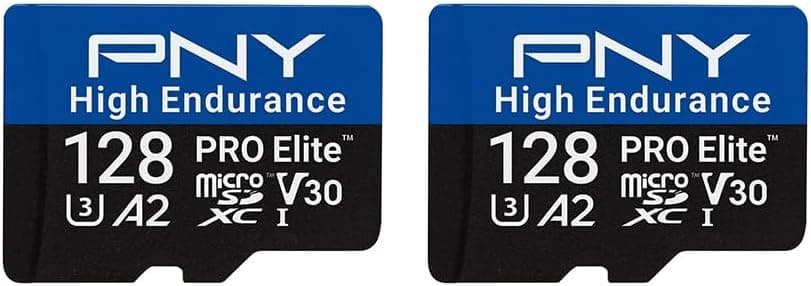 High-Endurance 128GB microSDXC Cards: Reliable Storage for Dash Cams, Security Cameras