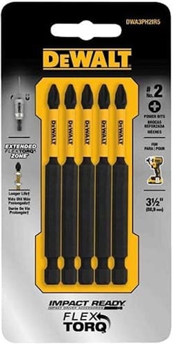DeWalt 5-Piece Impact Bit Set at 26% Off