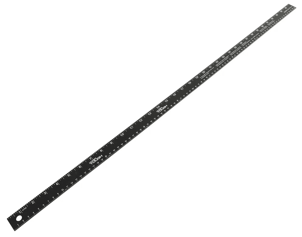 Hyper Tough 36" Aluminum Ruler Yardstick Walmart