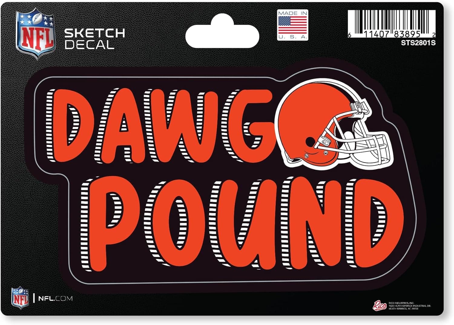 Cleveland Browns Sketch Look Decal - 46% Off