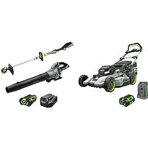 Power up Your Yard: Ego Combo with Mower, Trimmer & Blower