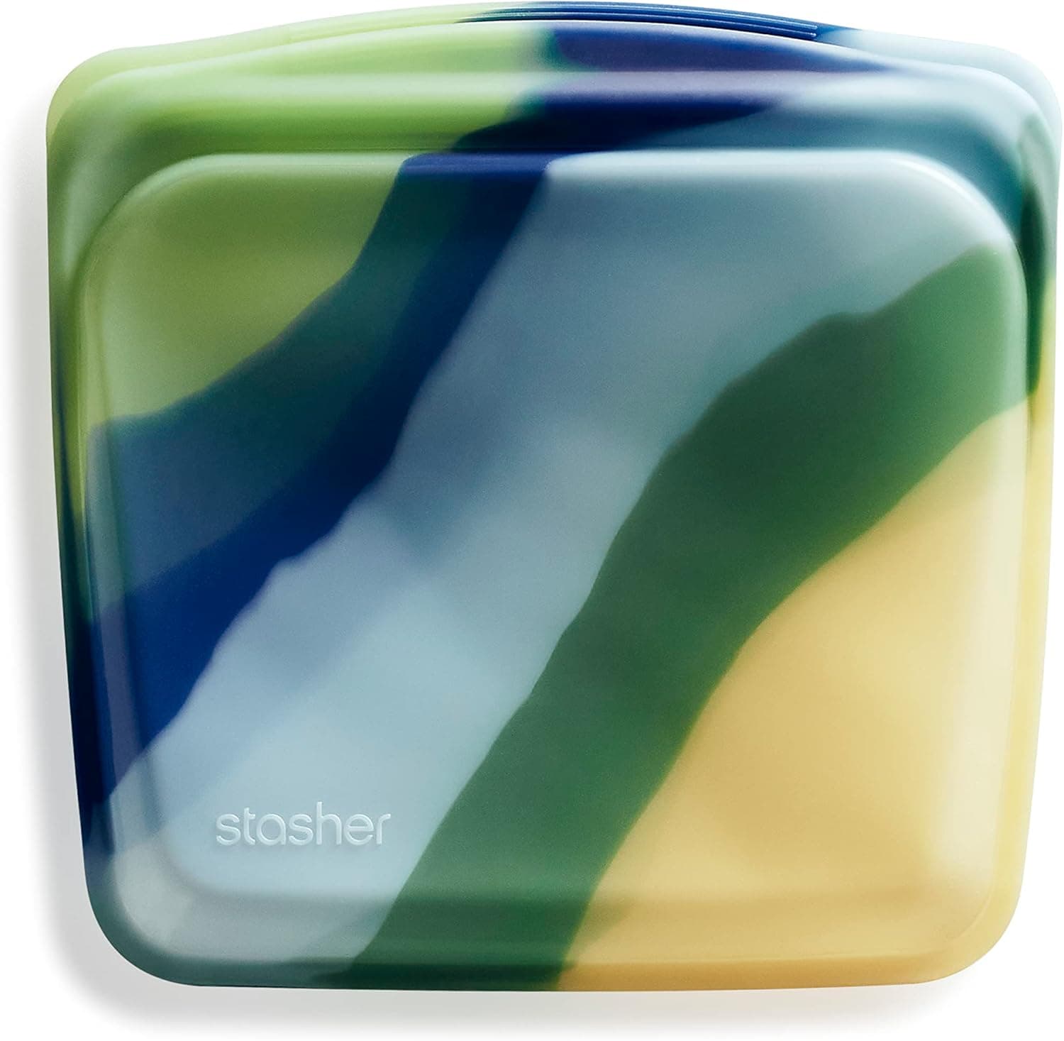 Stasher Silicone Reusable Storage Bags - 28oz, Blue