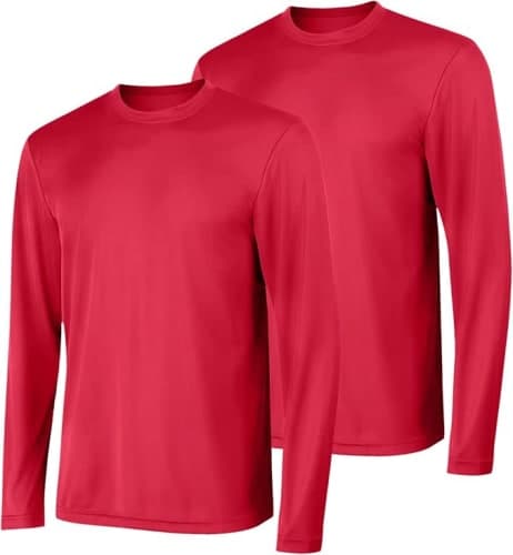 Hanes Long-Sleeve T-Shirts 2-Pack at 50% Off