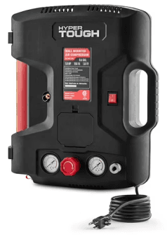Hyper Tough 150 PSI Oil-Free Wall-Mount Air Compressor
