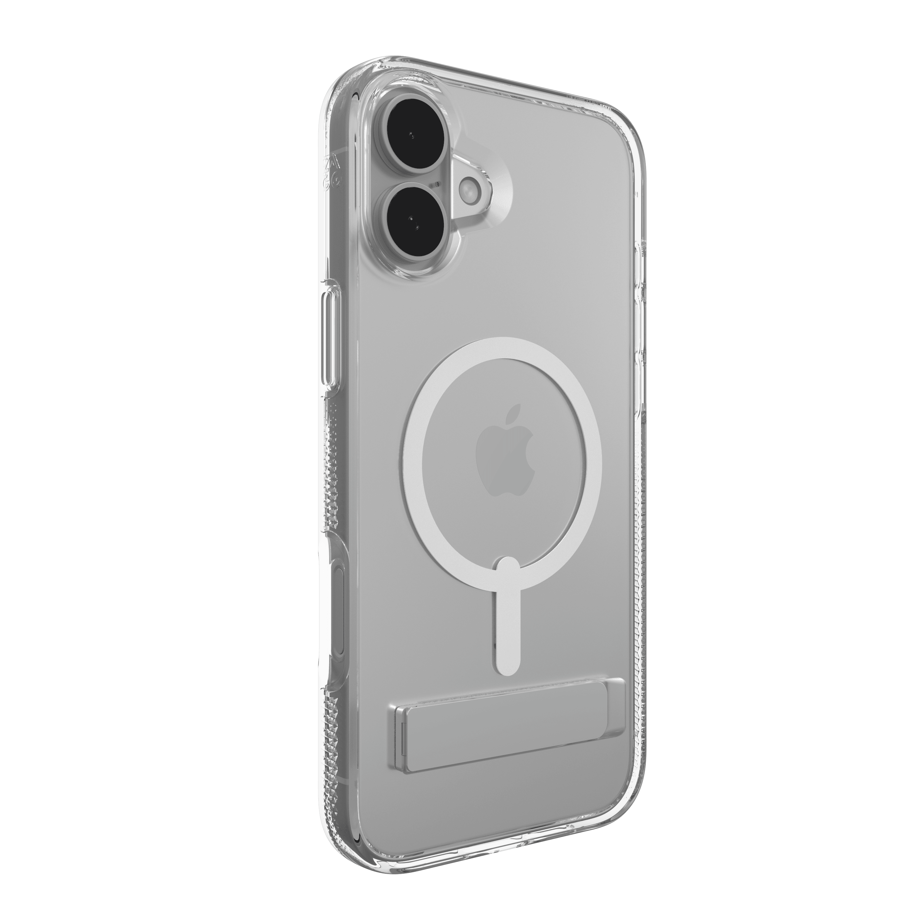 ZAGG - Crystal Palace Snap MagSafe Compatible Case w/ Kickstand for Apple iPhone 16+ - Clear