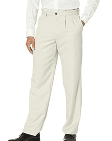 Amazon Essentials Men's Classic-Fit Pleated Dress Pants Sport.woot!