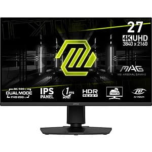MSI 27" 4K 144Hz 1ms IPS Gaming Monitor - $200 + Free Shipping