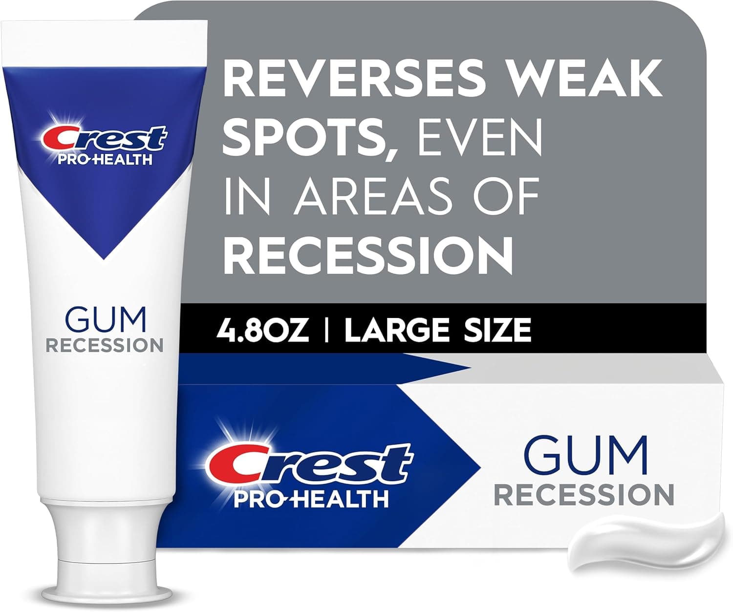 Crest Pro-Health Toothpaste - Fights Gum Recession & Cavities