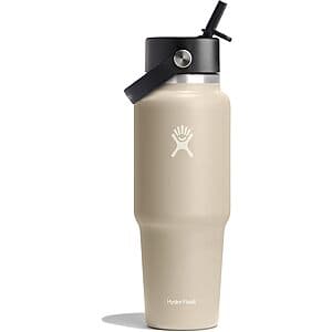 32-oz Hydro Flask Flex Straw Insulated Water Bottle (Oat)