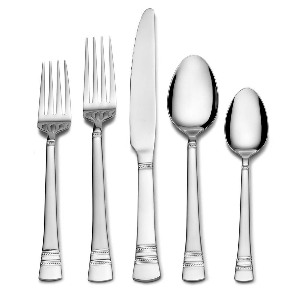 Pfaltzgraff Stainless Flatware Set - 82% Off