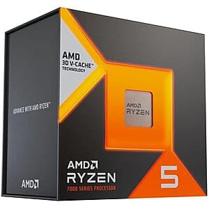 AMD Ryzen 5 7600X3D AM5 4.1GHz 6-Core Processor $230 or Less + Free S&H