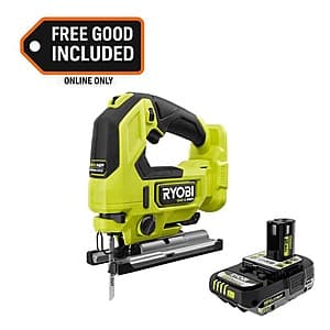 RYOBI ONE+ HP 18V Brushless Cordless Jig Saw + 2.0Ah Battery $129 + Free Shipping