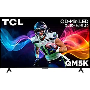 Immersive 75-Inch TCL 4K Smart TV with QD-Mini LED Technology