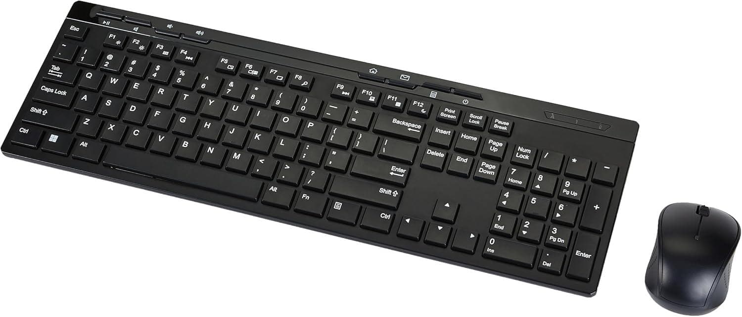 Amazon Basics 2.4GHz Full-Sized Wireless Keyboard & Mouse Sellout.woot!