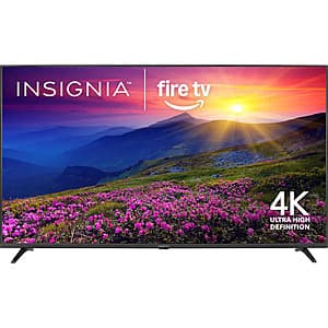 Upgrade to a 70" Insignia 4K Smart Fire TV for $300