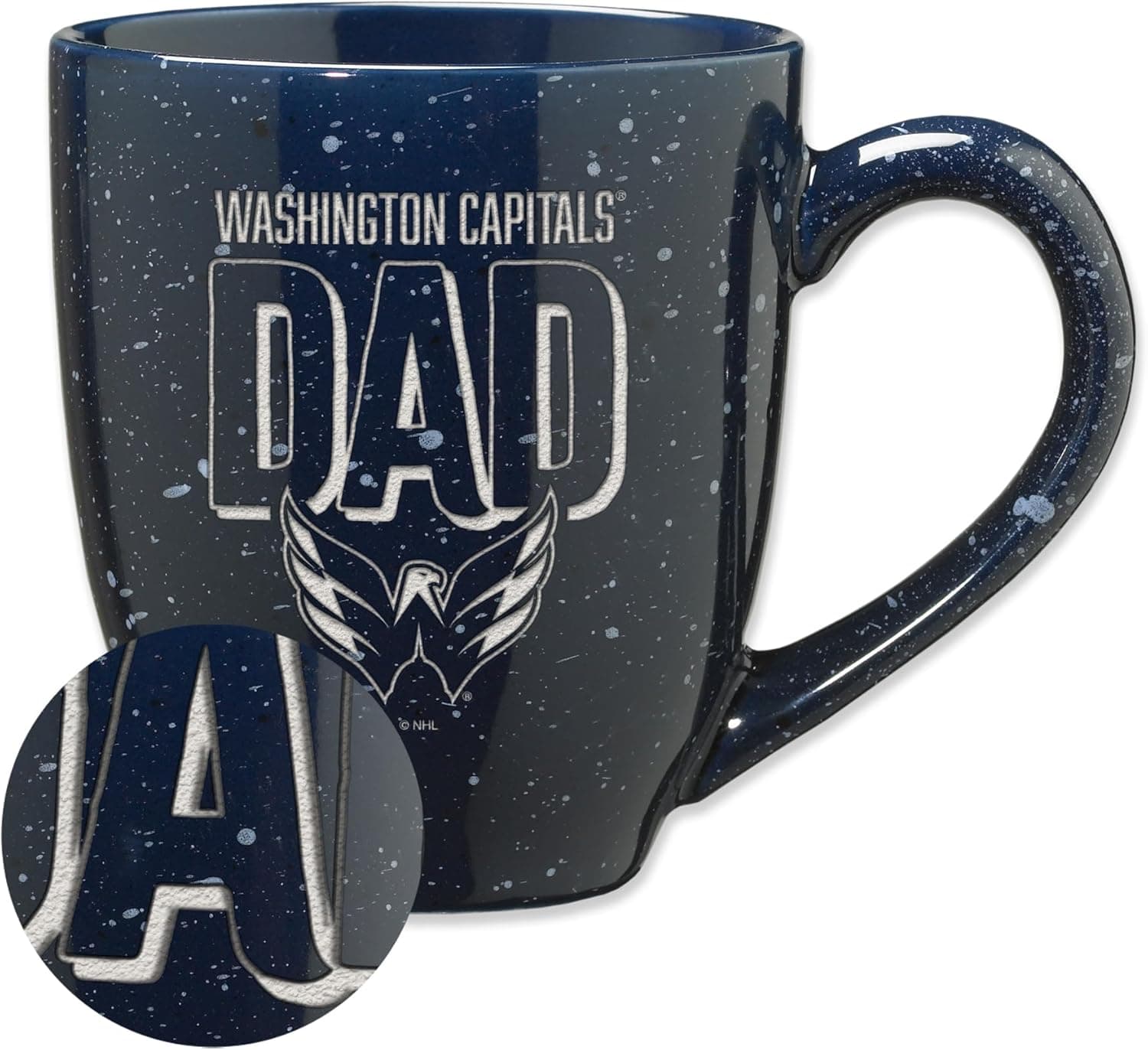 NHL Florida Panthers Laser-Engraved Coffee Mug