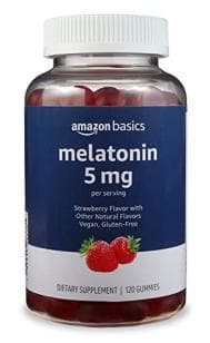 120-count Amazon Basics Melatonin Sleep Support Gummies Amazon