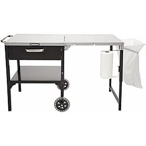 Grill in style with Cuisinart 48" Steel Folding Outdoor Grill Stand