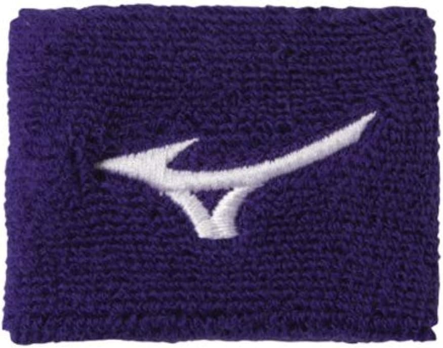 Get a Comfortable Mizuno 2" Wristband in Purple