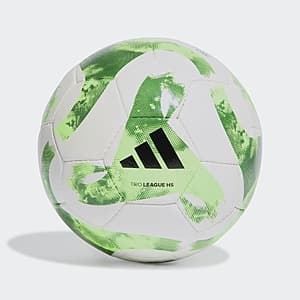 Get the adidas Tiro Match Soccer Ball (Size 5, White/Green) for $9.80 + Free Shipping
