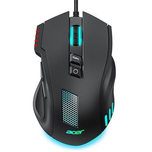 Acer 12800 DPI RGB Wired Gaming Mouse Amazon